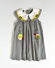 画像をギャラリービューアに読み込む, Vintage Copper Key Honey Bee Dress Kids 6 (110-115cm)
