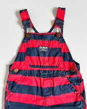 Load image into Gallery viewer, USED OshKosh B’gosh Striped Short Overall 24M (85cm)