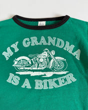 画像をギャラリービューアに読み込む, Vintage “My Grandma Is a Rider” Wide Shirt 6/8 (120-130cm)