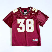 画像をギャラリービューアに読み込む, USED Nike FSU (Florida State University) #38 Jersey Kids 6 (120cm)