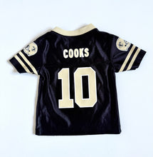 Load image into Gallery viewer, USED NFL New Orleans Saints #10 COOKS Jersey Tee and Bodysuit Set 12M (75cm)