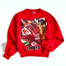 Load image into Gallery viewer, Vintage NFL Kansas Chiefs “Gotta Go ToWork” Sweatshirt Youth M 10/12 (140-150cm)