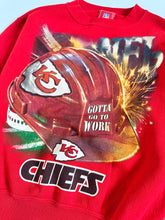 Load image into Gallery viewer, Vintage NFL Kansas Chiefs “Gotta Go ToWork” Sweatshirt Youth M 10/12 (140-150cm)