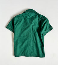画像をギャラリービューアに読み込む, Vintage JCPenny Dark Green Shirts 5T (100-110cm)