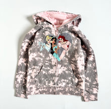画像をギャラリービューアに読み込む, USED Disney Princess Tie-Dye Hoodie Jacket Kids 6 (120cm)