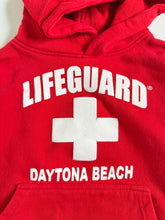 画像をギャラリービューアに読み込む, USED Life Guard Daytona Beach Hoodie Sweatshirt Kids S (7/8) 120-125cm