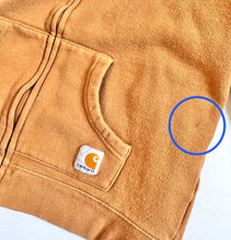 画像をギャラリービューアに読み込む, USED Carhartt Hoodie Sweatshirt Parka Kids S (8/10) 130-140cm