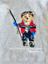 画像をギャラリービューアに読み込む, USED Polo Ralph Laure Ski Bear Hoodie Sweatshirt 5T (100-105cm)
