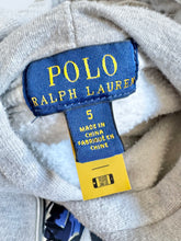 画像をギャラリービューアに読み込む, USED Polo Ralph Laure Ski Bear Hoodie Sweatshirt 5T (100-105cm)