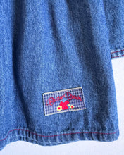 画像をギャラリービューアに読み込む, Vintage Buster Brown Denim Dress 4T (100cm)