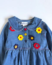 画像をギャラリービューアに読み込む, Vintage Buster Brown Denim Dress 4T (100cm)