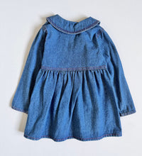 画像をギャラリービューアに読み込む, Vintage Buster Brown Denim Dress 4T (100cm)
