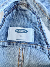 画像をギャラリービューアに読み込む, USED Old Navy Distressed Denim Overall Kids S 6-7 (120-125cm)