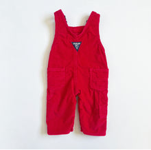 Load image into Gallery viewer, USED OshKosh B’gosh Red Corduroy Overall 6M (65cm)