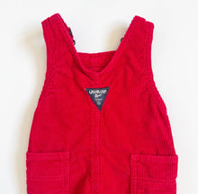 Load image into Gallery viewer, USED OshKosh B’gosh Red Corduroy Overall 6M (65cm)