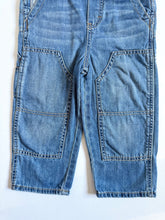 Load image into Gallery viewer, USED OshKosh B’Gosh Denim×Striped Overall 3T (95cm)