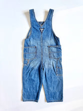 Load image into Gallery viewer, USED OshKosh B’Gosh Denim×Striped Overall 3T (95cm)