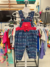 Load image into Gallery viewer, Vintage OshKosh B’gosh Denim/Flower Overall 18M (80cm)