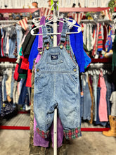 Load image into Gallery viewer, Vintage OshKosh Denim/Plaids Lining Overall 24M (85cm)