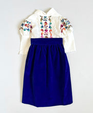 Load image into Gallery viewer, Vintage Sears Flower Embroidery Dress 2T (90-95cm)