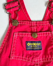 Load image into Gallery viewer, Vintage ‘70s OshKosh Red Overall 5T (110cm)