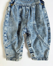 Load image into Gallery viewer, Vintage OshKosh Acid Wash Bubble Denim Overall 12M (75cm)