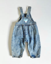Load image into Gallery viewer, Vintage OshKosh Acid Wash Bubble Denim Overall 12M (75cm)