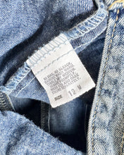 Load image into Gallery viewer, Vintage OshKosh Acid Wash Bubble Denim Overall 12M (75cm)