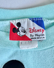 Load image into Gallery viewer, Vintage Disney Mickey Mouse Mint Sweatshirt Youth S/7 (120-125cm)