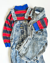 Load image into Gallery viewer, Vintage OshKosh B’gosh Acid Wash Denim Overall Kids 6 (115-120cm)