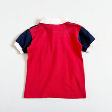 画像をギャラリービューアに読み込む, Vintage Heatlth-Tex Striped Collar Shirts 3/4 (95-100cm)