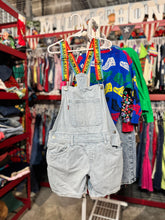 Load image into Gallery viewer, USED Levi’s Rainbow Strap Short Overall Kids 12 (140-150cm)