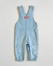 画像をギャラリービューアに読み込む, Vintage Liberty Striped Denim Overall 18M (80cm)