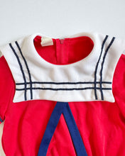 Load image into Gallery viewer, Vintage Sailor Top and Skirt Set 5T (100-110cm)