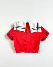 Load image into Gallery viewer, Vintage Sailor Top and Skirt Set 5T (100-110cm)