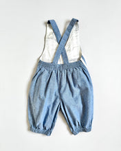 Load image into Gallery viewer, Vintage Striped Short Bubble Overall 24M (85cm)