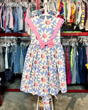 画像をギャラリービューアに読み込む, Vintage Ruth Of Carolina Daisy Prints Dress 6X (125cm)