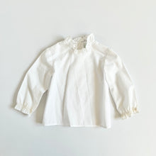 Load image into Gallery viewer, Vintage Alyssa Flower Appliqué Velvet Dress & Blouse Set 2T (80-90cm)