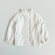 Load image into Gallery viewer, Vintage Alyssa Flower Appliqué Velvet Dress & Blouse Set 2T (80-90cm)