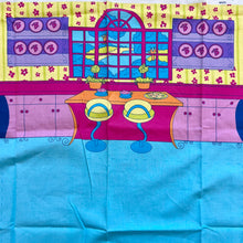 Load image into Gallery viewer, 2002 Barbie Fold and Go Fabric Panel Doll House “Kitchen”