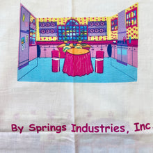 Load image into Gallery viewer, 2002 Barbie Fold and Go Fabric Panel Doll House “Kitchen”