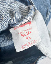 画像をギャラリービューアに読み込む, Vintage Levi’s Gold Tag Denim Slim 6 (110-115cm)