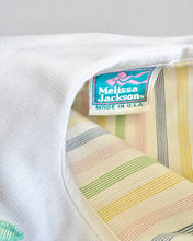 画像をギャラリービューアに読み込む, Vintage Melissa Jackson Pastel Striped Dress 5T (110cm)