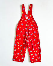 Load image into Gallery viewer, Vintage OshKosh B’gosh Yacht Print Overall Red 4T (100cm)
