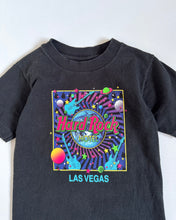 Load image into Gallery viewer, Vintage Hard Rock Cafe Las Vegas Black/Neon Universe T-shirt Kids 6 (115cm)