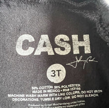 Load image into Gallery viewer, USED Johnny Cash “Man In Black” T-shirts 3T (90-95cm)