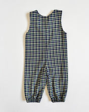 Load image into Gallery viewer, Vintage School Bus/Plaids Jumpsuit 12M (80cm)