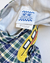 Load image into Gallery viewer, Vintage School Bus/Plaids Jumpsuit 12M (80cm)