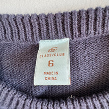 画像をギャラリービューアに読み込む, USED Class Club Firetruck Christmas Tree Cotton Sweater 6 (110-115cm)