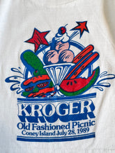 画像をギャラリービューアに読み込む, Vintage Kroger 1989 Picnic T-shirt 2T (85-90cm)